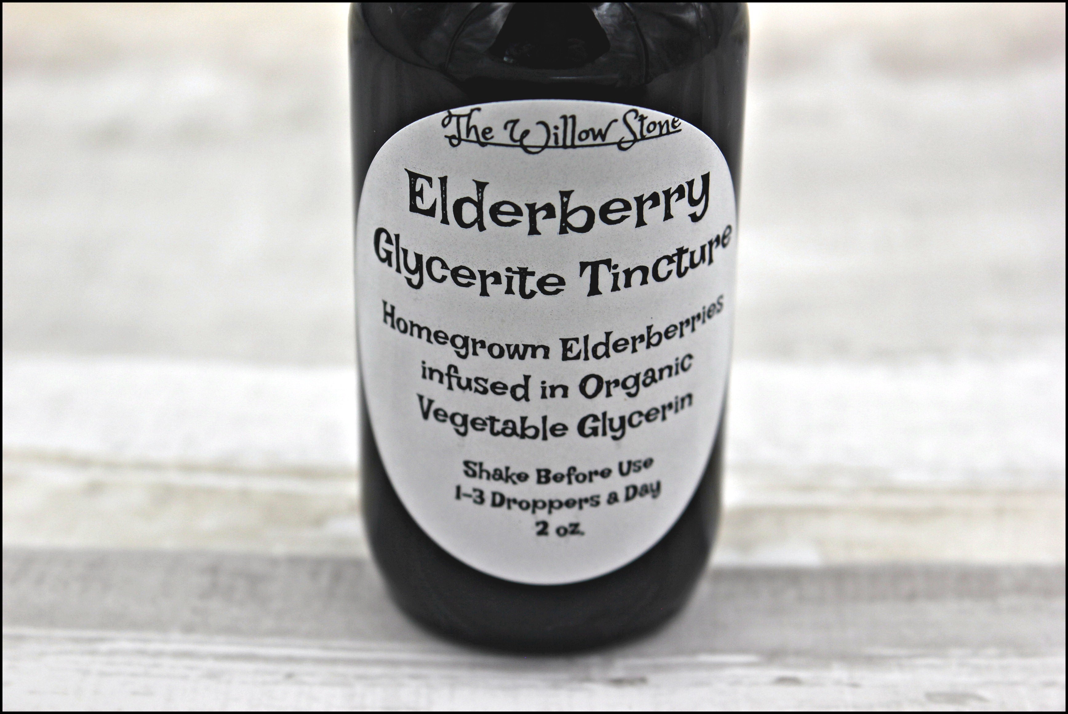 Elderberry Glycerite Tincture