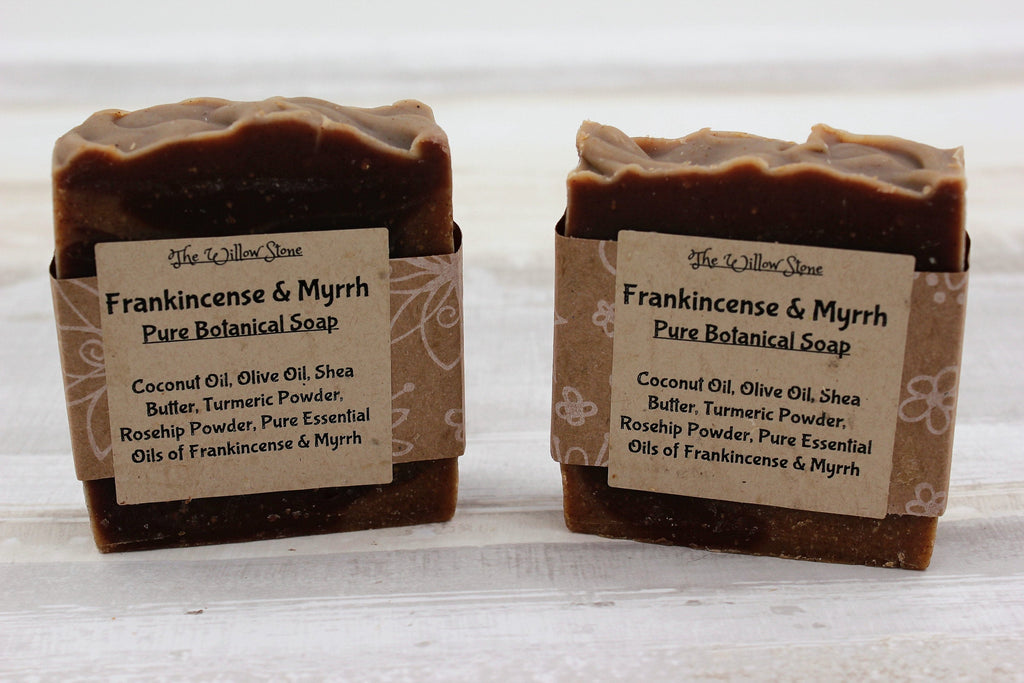 Frankincense and Myrrh Natural Botanical Soap